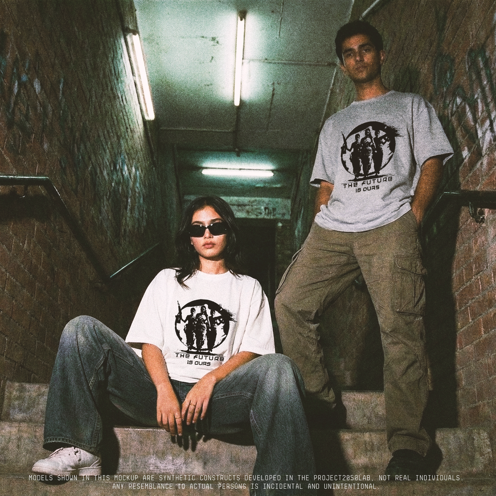 The Future is Ours Unisex Oversized Classic T-Shirt