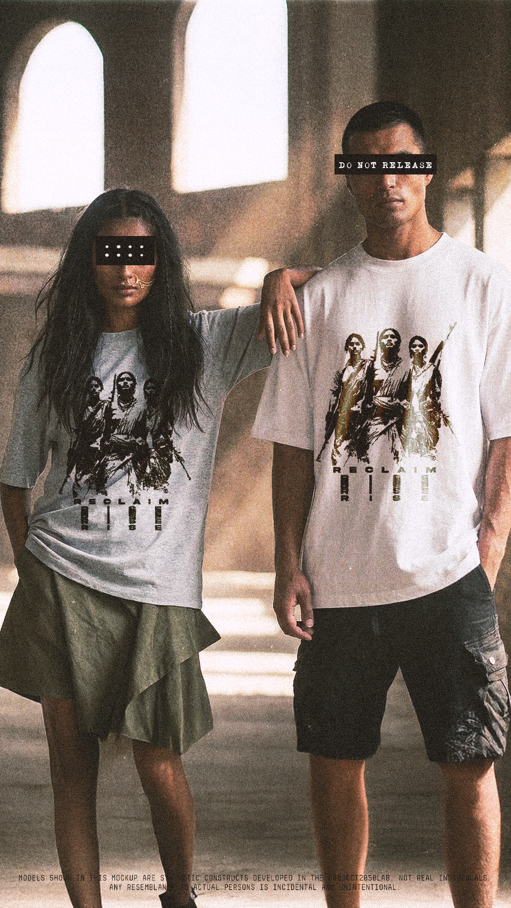 Reclaim / Rise Oversized 240GSM System Artifact / Unisex
