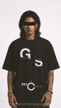 ZSG // STANDARD ISSUE Black // Unisex Oversized Standard T-Shirt
