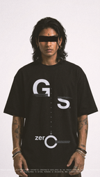 ZSG // STANDARD ISSUE Black // Unisex Oversized Standard T-Shirt