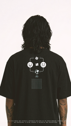 ZSG // STANDARD ISSUE Black // Unisex Oversized Standard T-Shirt
