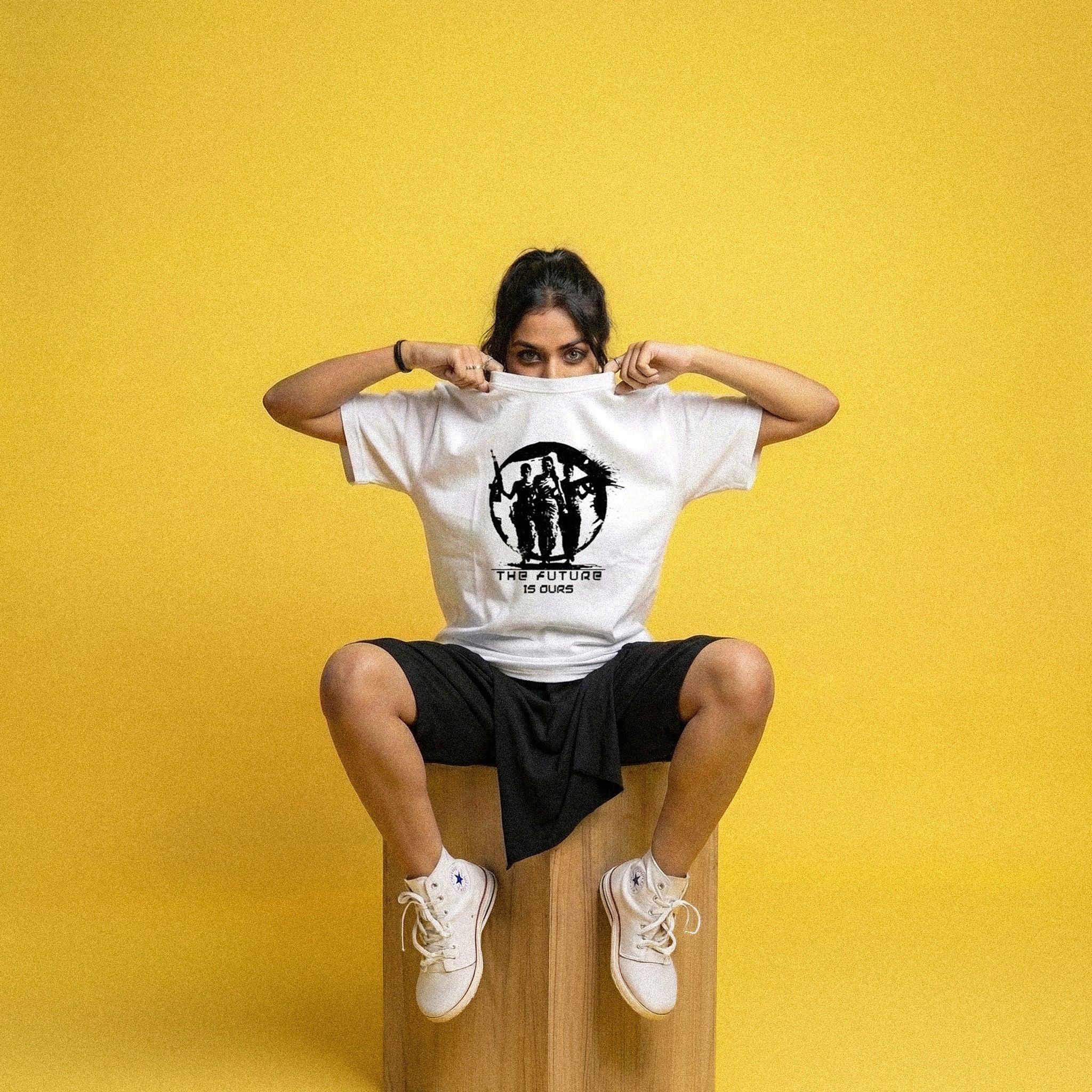 The Future is Ours Unisex Oversized Classic T-Shirt