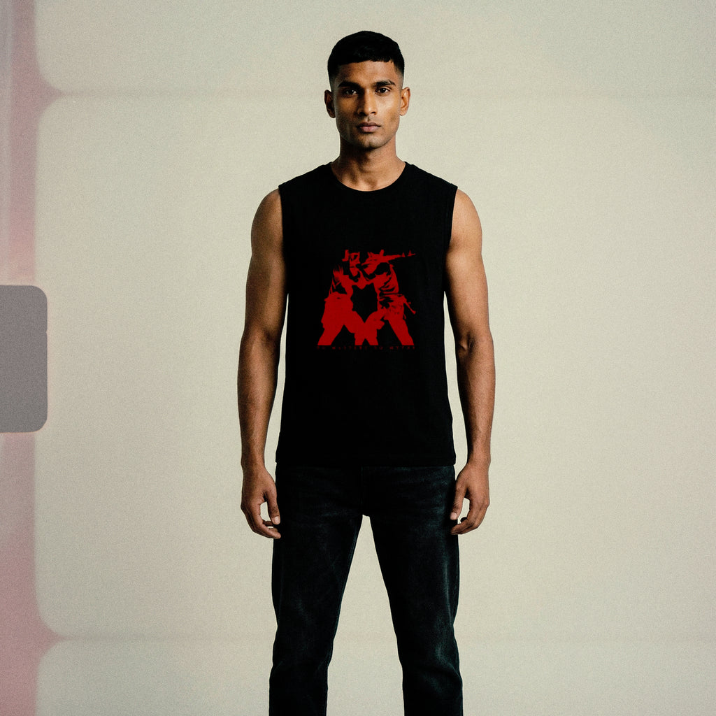 No Masters No Myths Men's Sleeveless T-Shirt