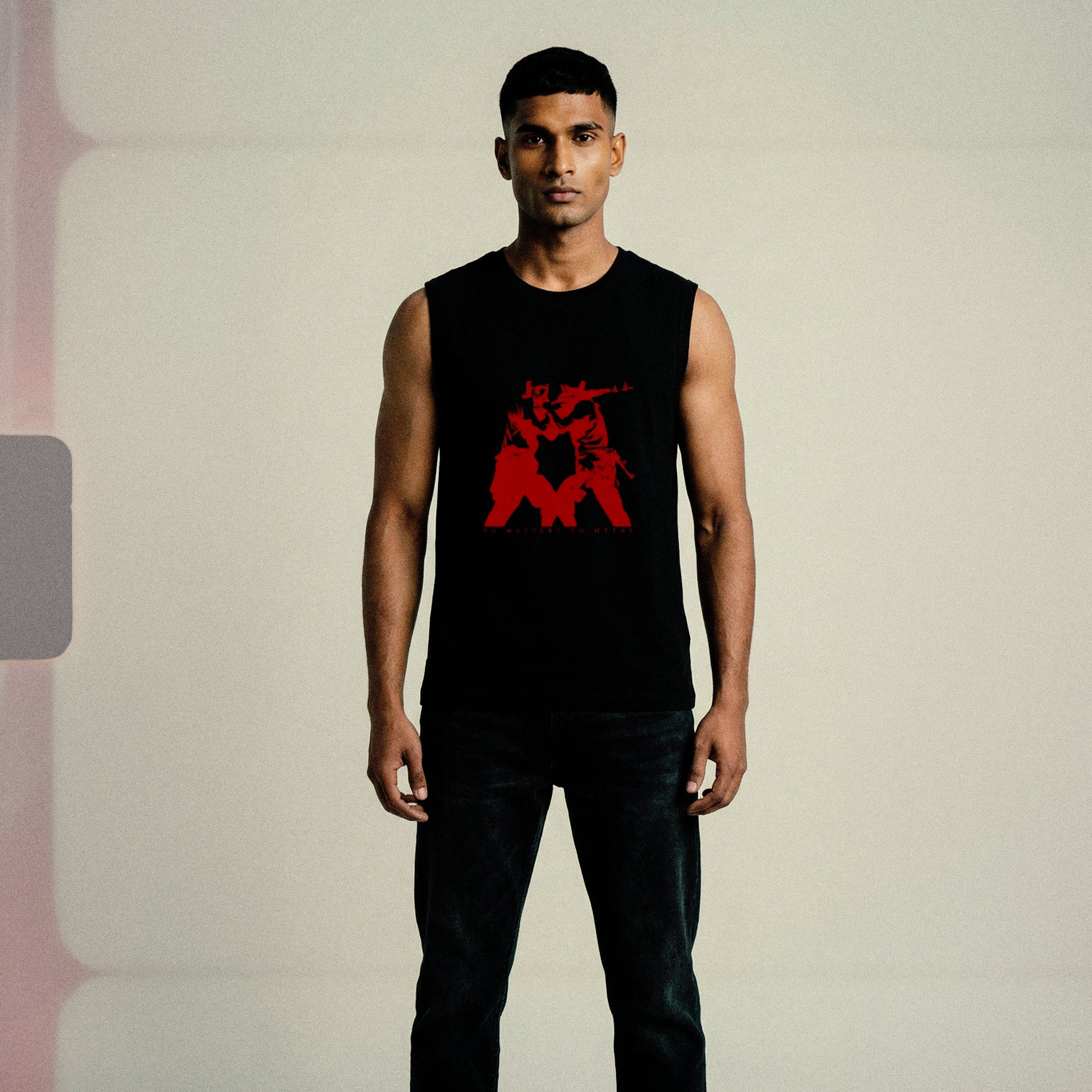No Masters No Myths Men's Sleeveless T-Shirt