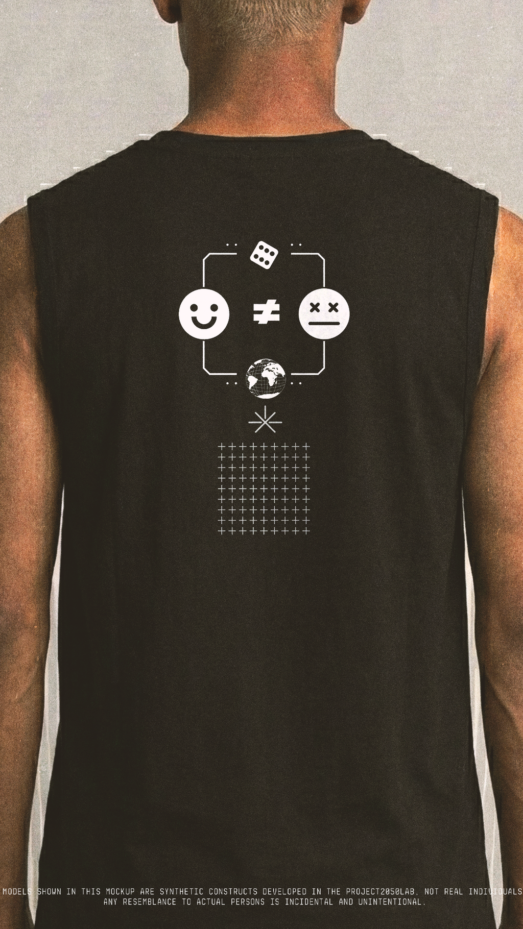 ZSG // STANDARD ISSUE Black // Men's Sleeveless T-Shirt