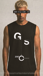 ZSG // STANDARD ISSUE Black // Men's Sleeveless T-Shirt