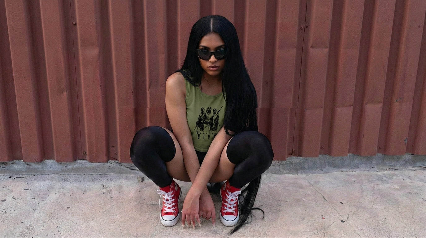 Queens Female Crop Top