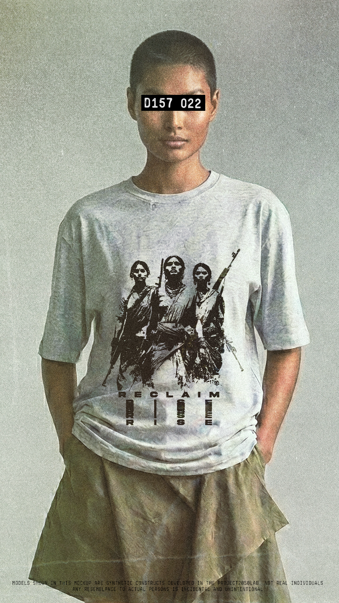 Reclaim / Rise Oversized 240GSM System Artifact / Unisex
