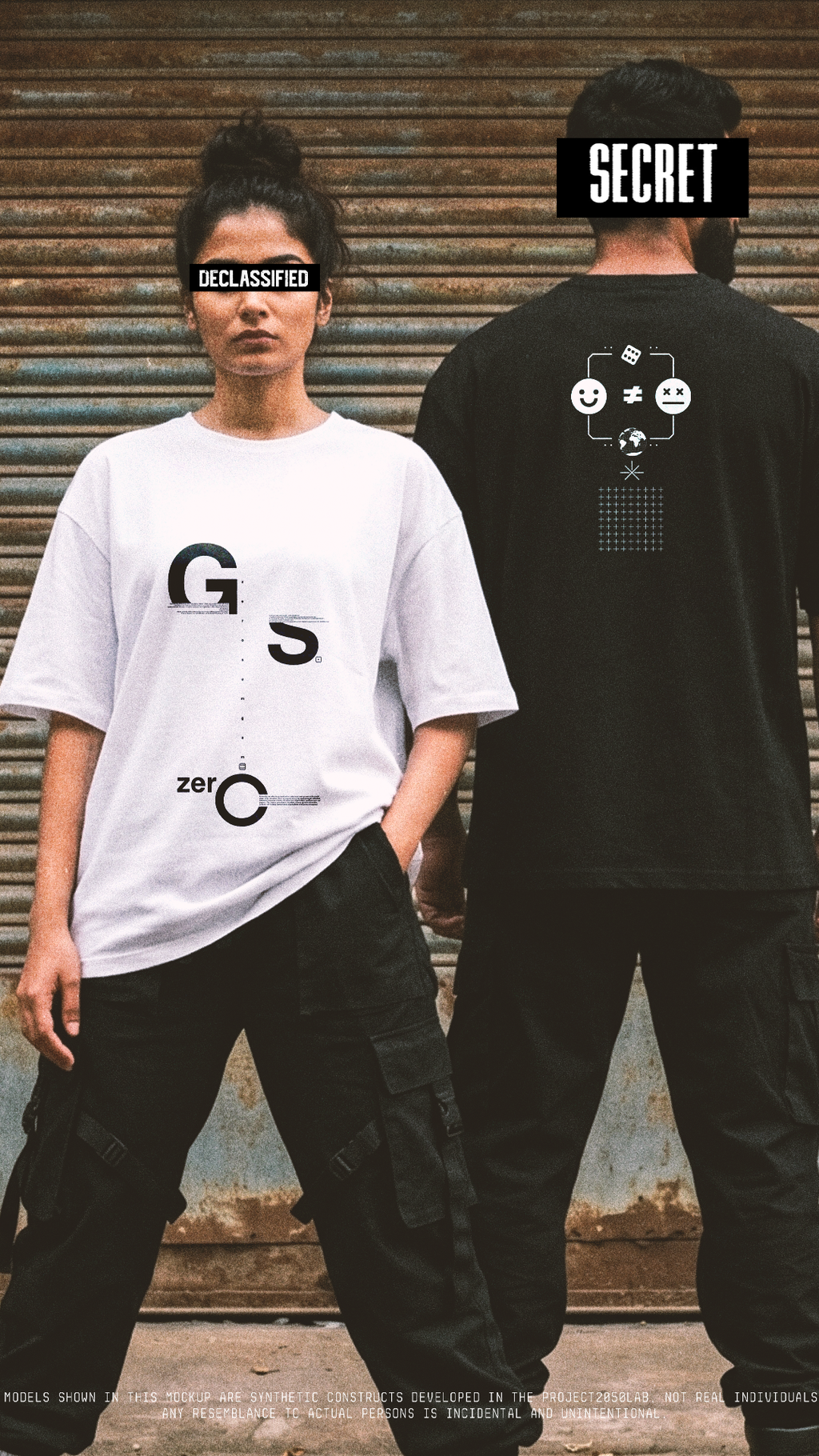ZSG // SYSTEM 180GSM White // T-Shirt