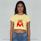 No Masters No Myths Female Crop Top