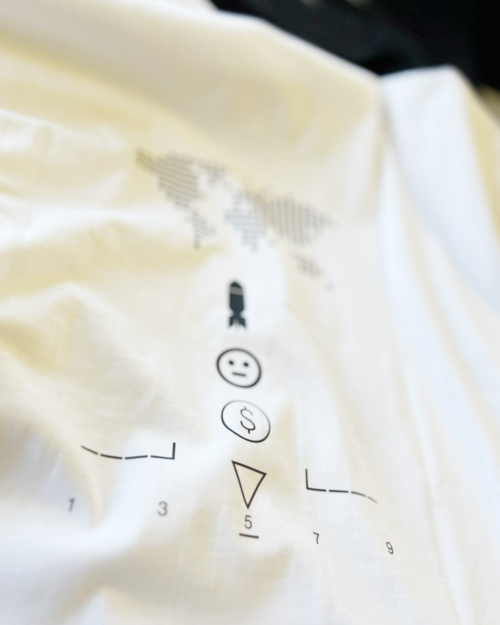 GLOBAL HEGEMONY // 240GSM SYSTEM ARTIFACT White // Unisex Oversized