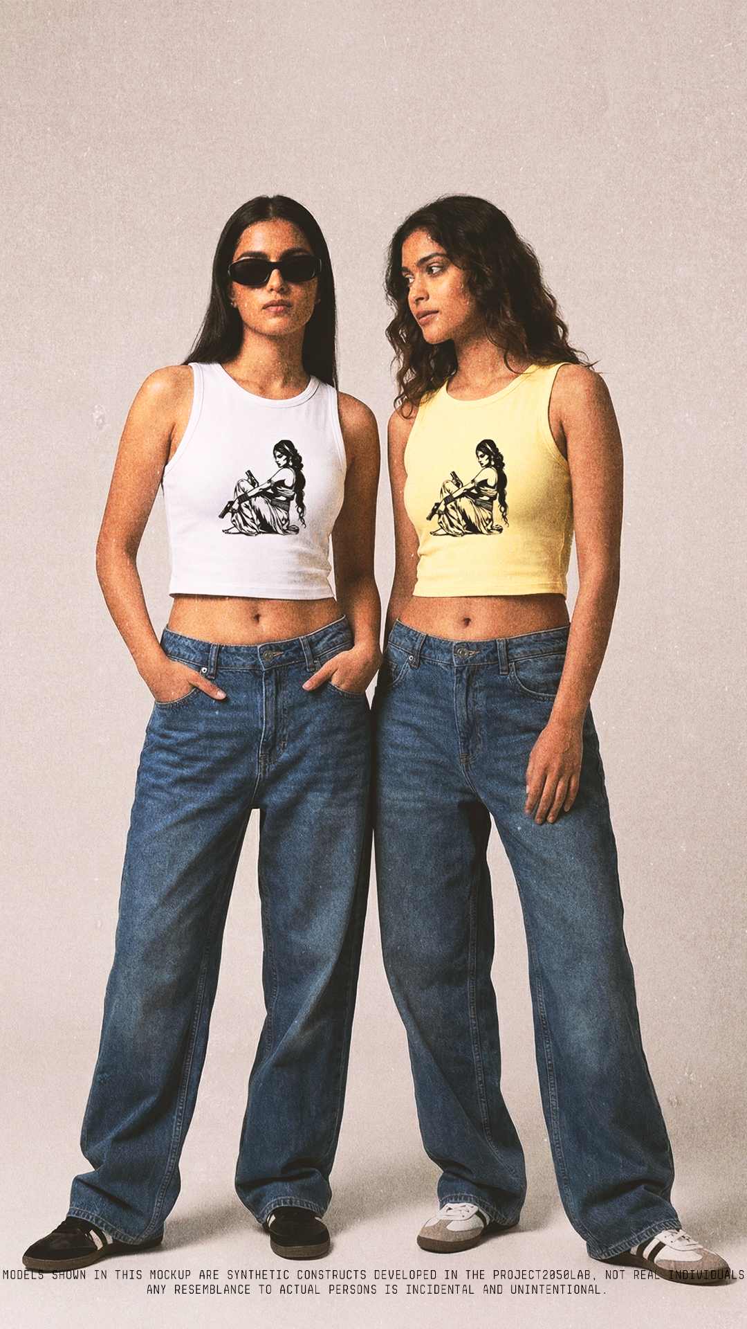 Queens Female Crop Tank