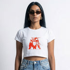 No Masters No Myths Female Crop Top