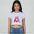 No Masters No Myths Female Crop Top