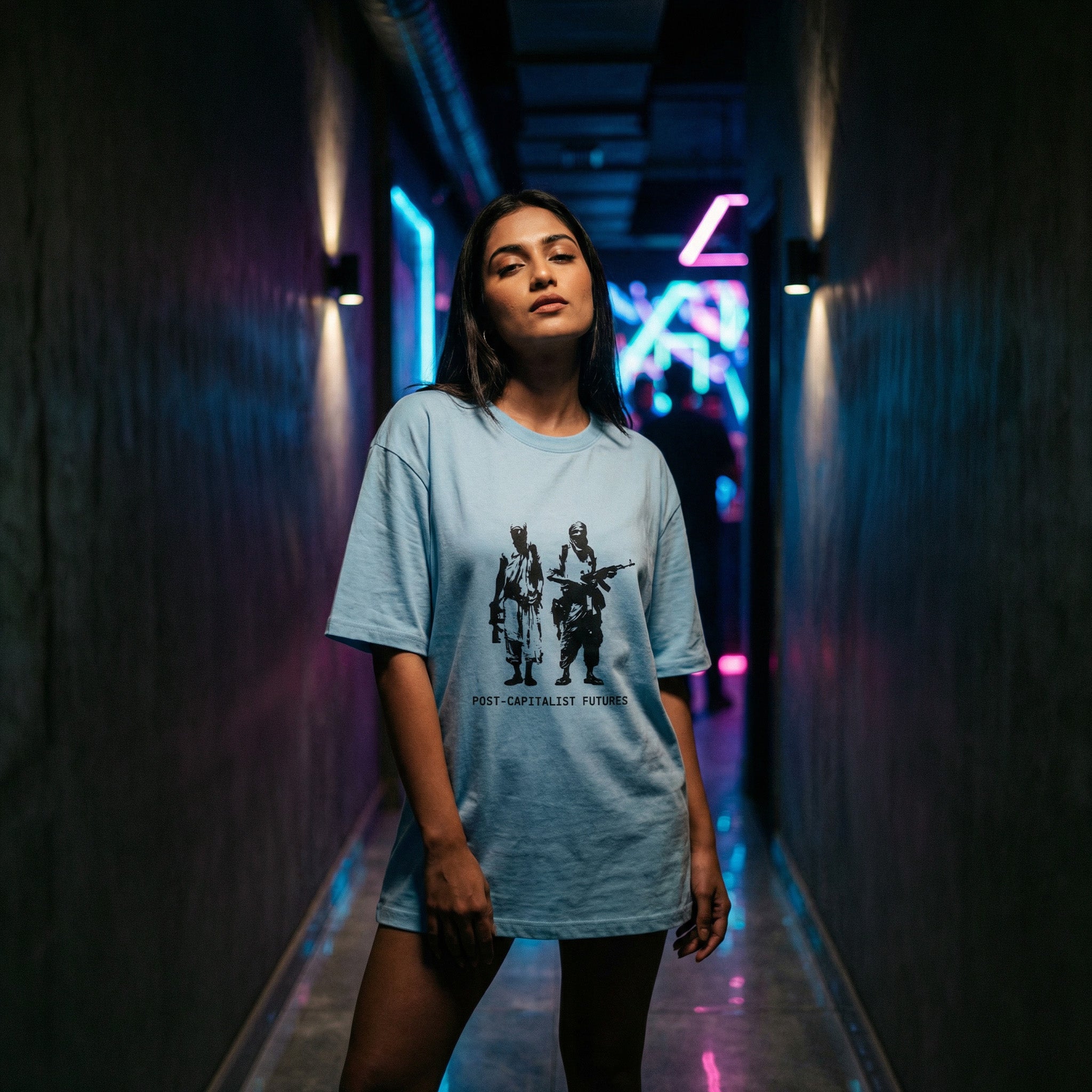 Post Capitalist Futures Unisex Oversized Classic T-Shirt