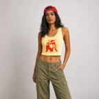 No Masters No Myths Female Crop Top