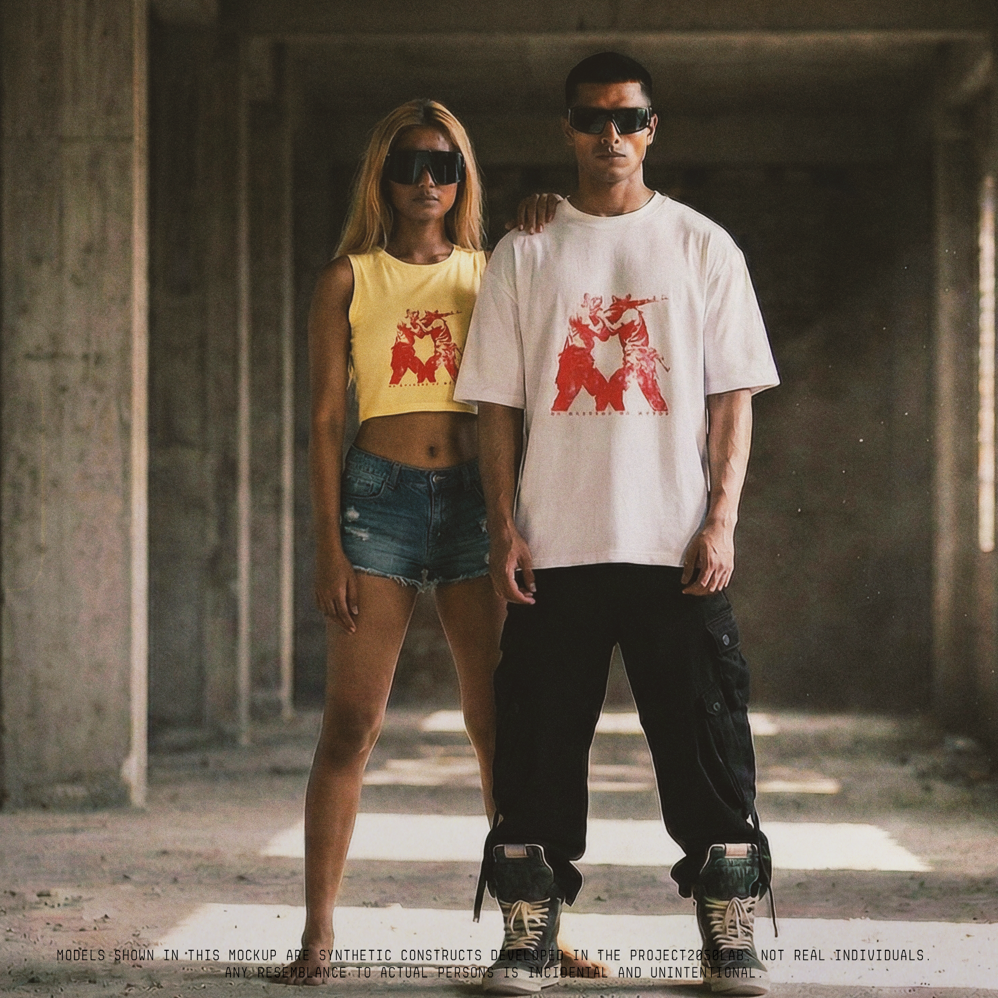 No Masters No Myths Unisex Oversized 240GSM Classic T-Shirt
