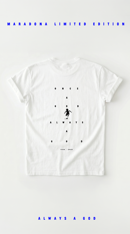 Maradona Once a God -  Unisex Classic Crew T-Shirt