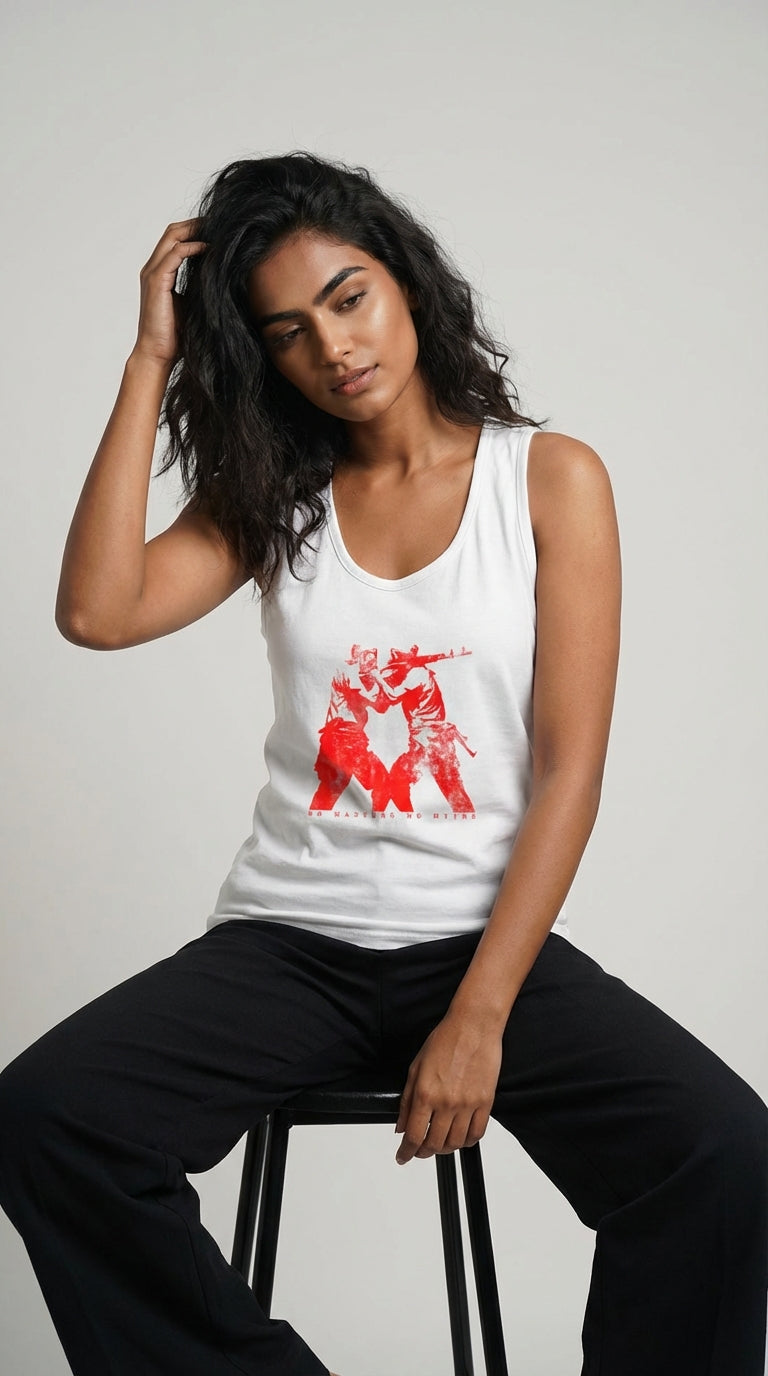 No Masters No Myths Women's Tank Top