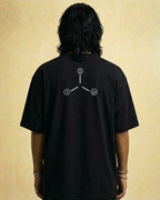RULES BASED ORDER // 240GSM SYSTEM ARTIFACT Black // Unisex Oversized