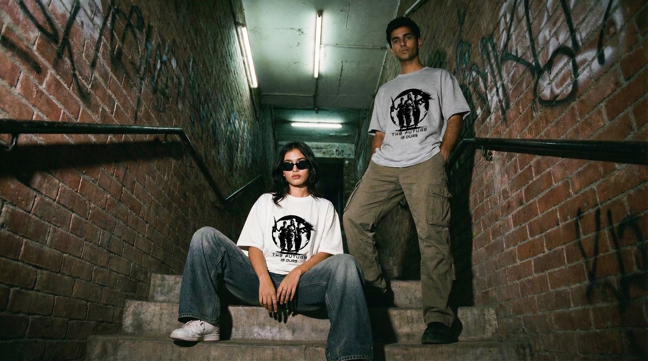 The Future is Ours Unisex Oversized Classic T-Shirt