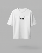 RULES BASED ORDER // 240GSM SYSTEM ARTIFACT White // Unisex Oversized