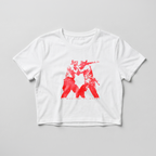 No Masters No Myths Female Crop Top