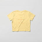 No Masters No Myths Female Crop Top