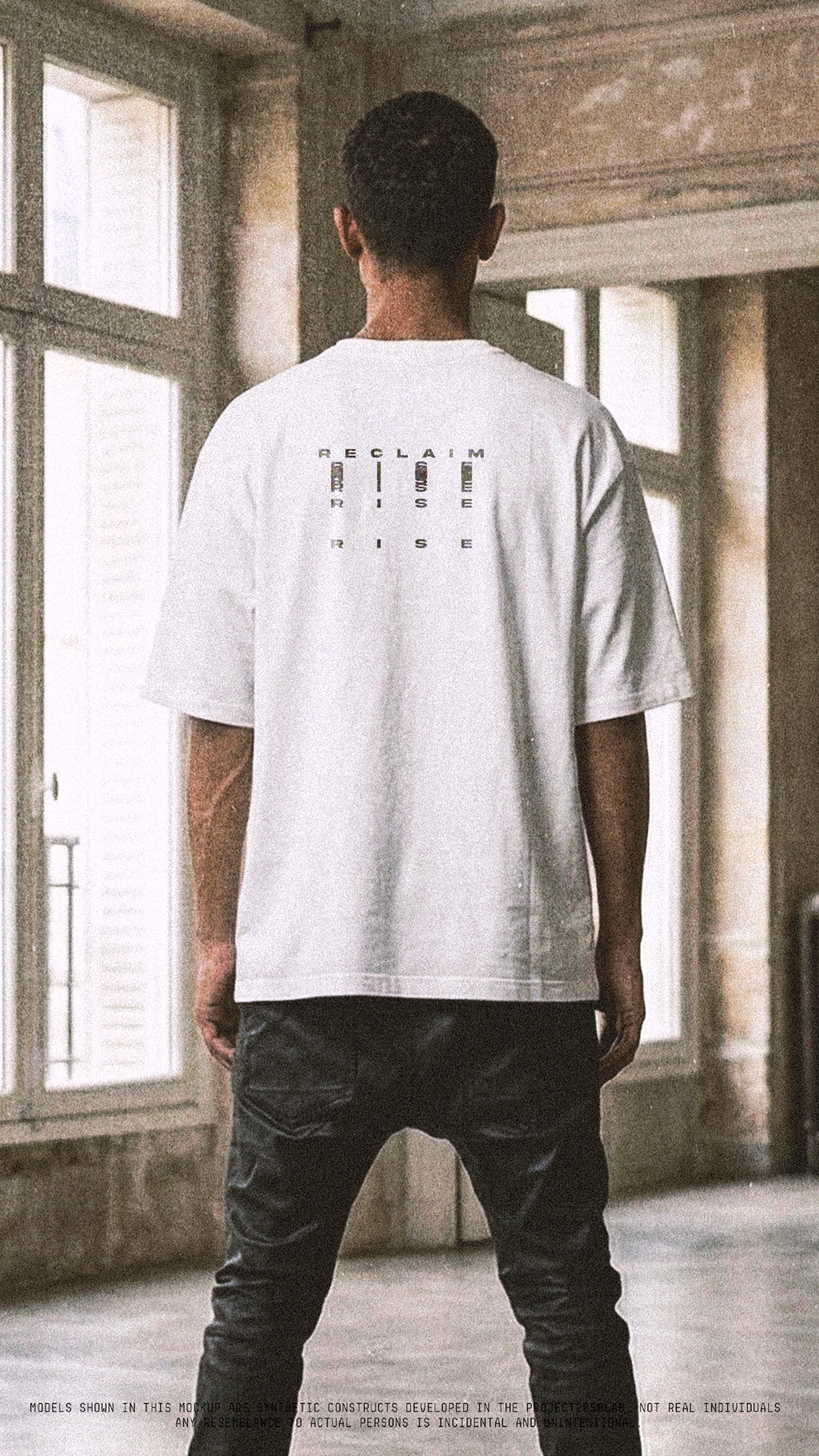 Reclaim / Rise Oversized 240GSM System Artifact / Unisex