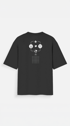 ZSG // STANDARD ISSUE Black // Unisex Oversized Standard T-Shirt