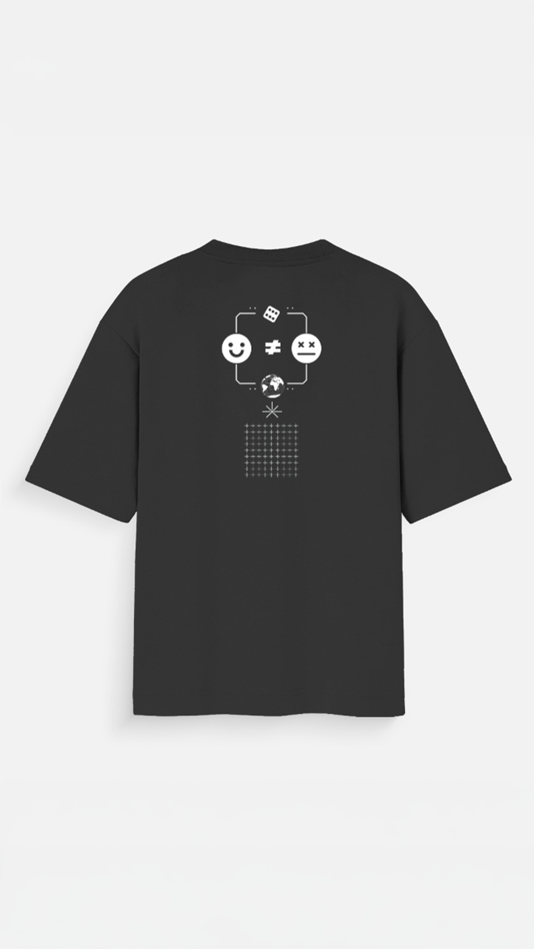 ZSG // STANDARD ISSUE Black // Unisex Oversized Standard T-Shirt