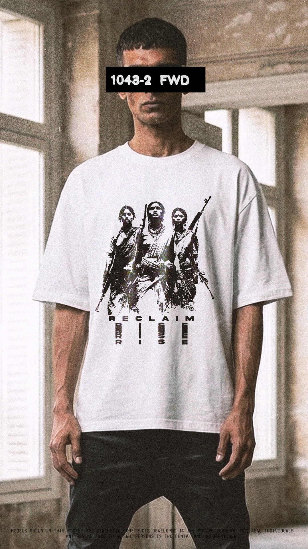 Reclaim / Rise Oversized 240GSM System Artifact / Unisex
