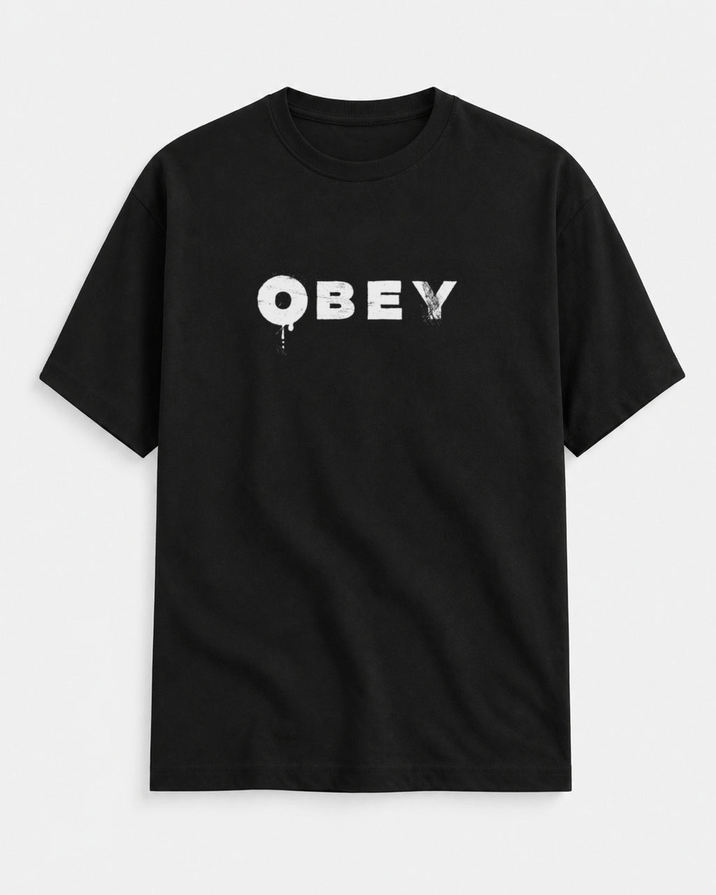 Obey Black Standard Crew – Black – Front