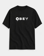 Obey Black Standard Crew – Black – Front