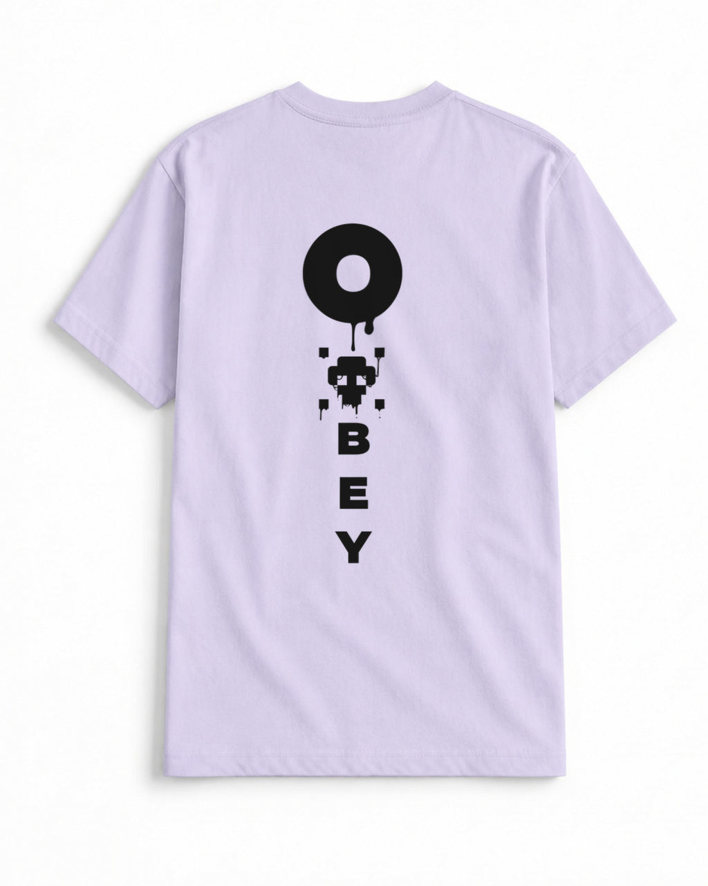 Obey Clean Oversized Classic – Lavender – Back