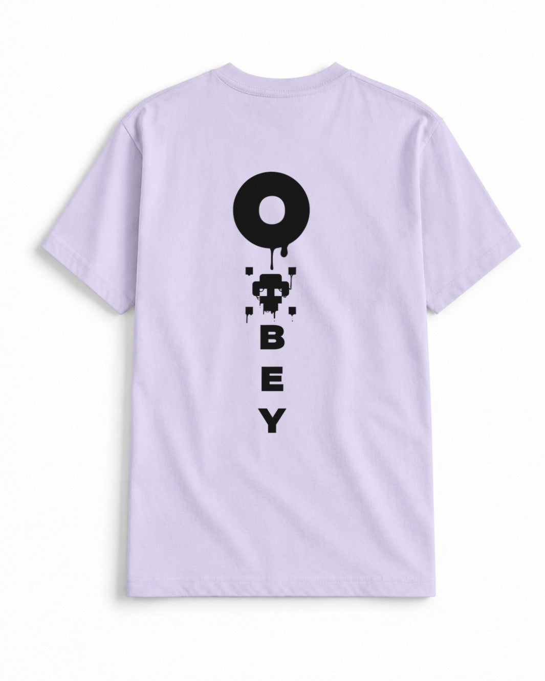 Obey Clean Oversized Classic – Lavender – Back