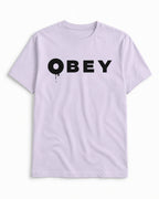 Obey Clean Oversized Classic – Lavender – Front