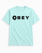 Obey Clean Oversized Classic – Mint – Front