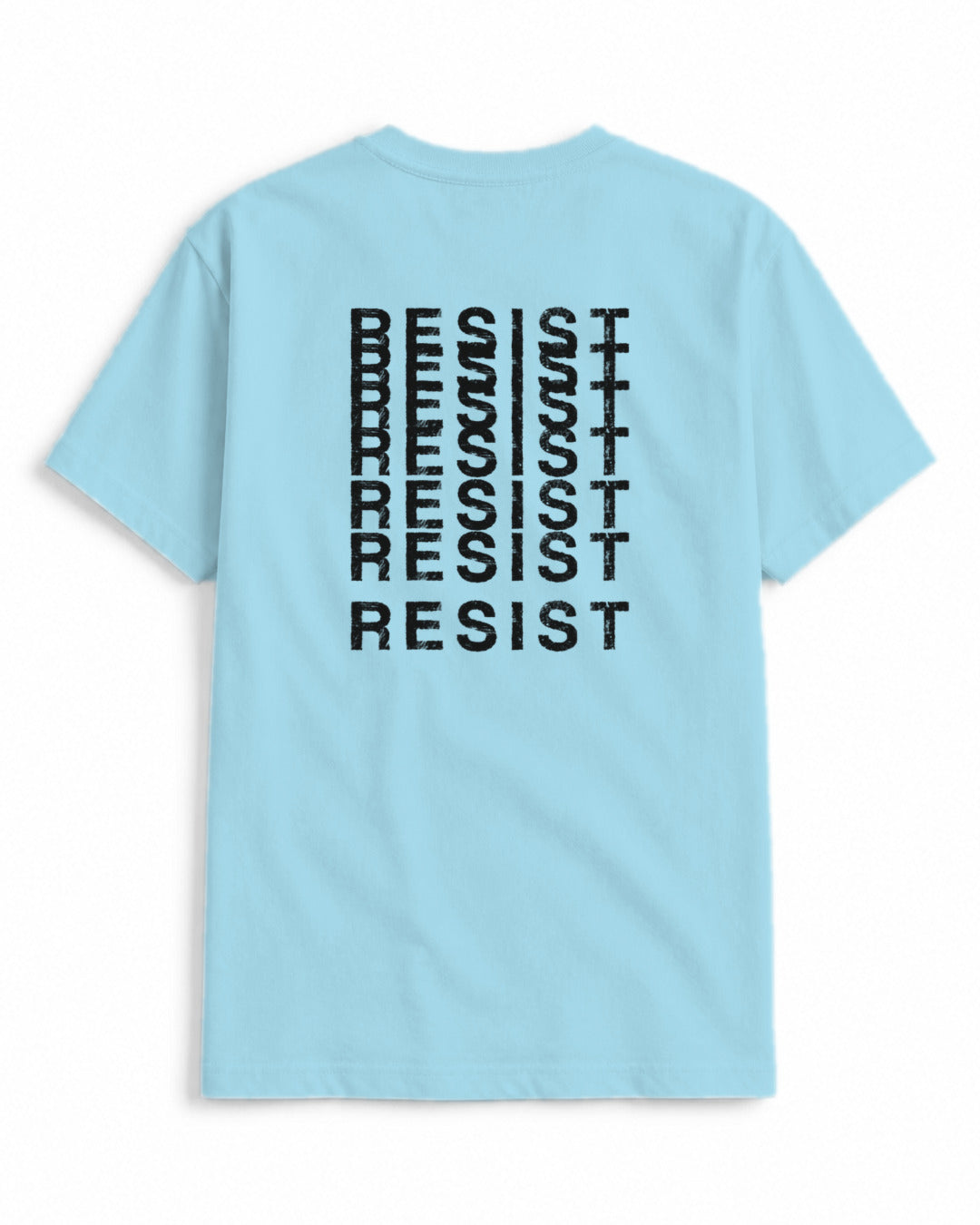 Resist DS Oversized Classic – Baby Blue – Back