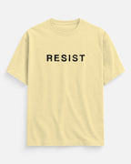 Resist Unisex Oversized Standard – Beige – Front