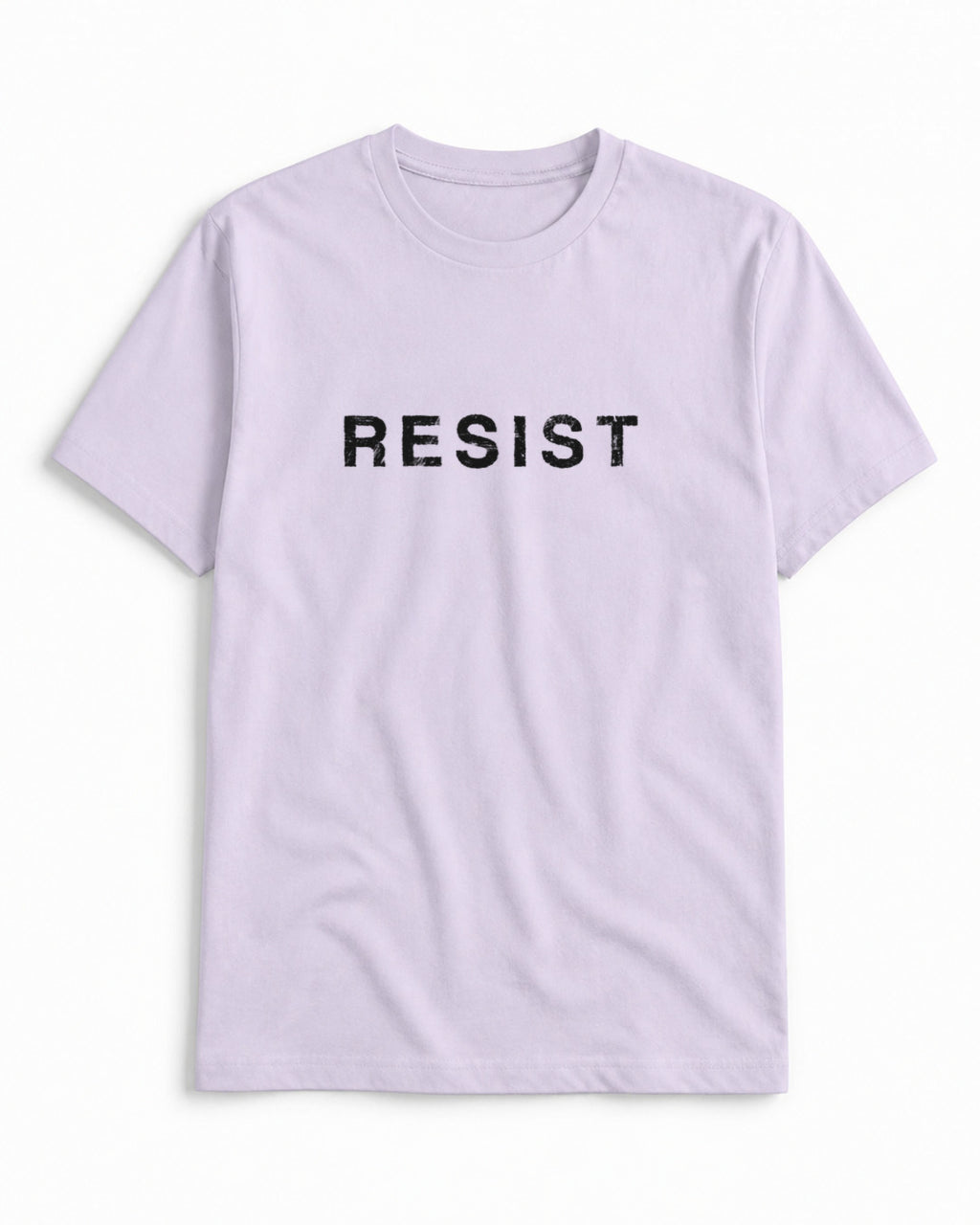 Resist Unisex Oversized Standard – Lavender – Front