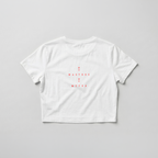 No Masters No Myths Female Crop Top