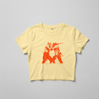 No Masters No Myths Female Crop Top